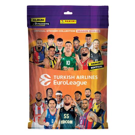 Αυτοκόλλητα Panini Euroleague 2025: Starter Pack Album