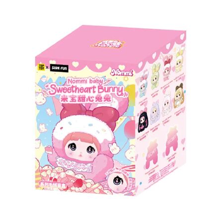 Λούτρινο Μπρελόκ Nommi Baby Sweetheart Bunny Series Blind Box (1pc) 1τμχ Τυχαία Επιλογή
