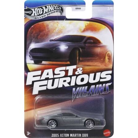 Mattel Hot Wheels Silver Series: Fast & Furious Villains - 2005 Aston Martin DB9 (JBY35)