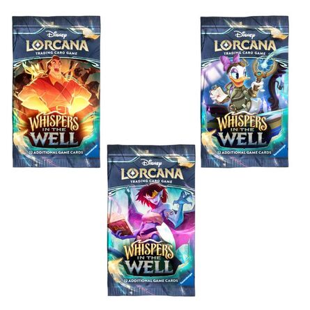 Disney Lorcana TCG: Booster Whispers In The Well 1 Φακελάκι