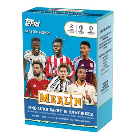 Topps 2024-25 UCC Merlin Soccer Value Box