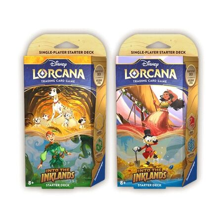 Disney Lorcana TCG: Into The Inklands Starter Deck 1τμχ Τυχαία Επιλογή