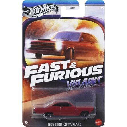 Mattel Hot Wheels Silver Series: Fast & Furious Villains - 1966 Ford 427 Fairlane (JBY36)
