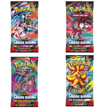 Pokemon TCG Mega Evolution: Chaos Rising - Booster 1pc