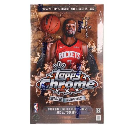 Topps 2025-26Chrome Cactus Jack Basketball Hobby Box