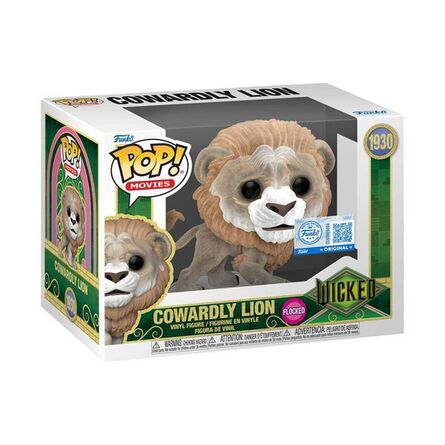 Φιγούρα Funko Pop! Wicked: For Good (2025) - Cowardly Lion (Flocked) (Special Edition)