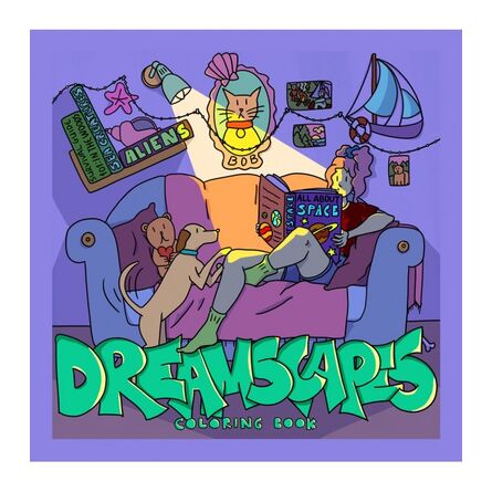 Coloring Book Dreamscapes