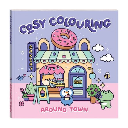 Βιβλίο Ζωγραφικής Art Maker Cosy Colouring Around Town
