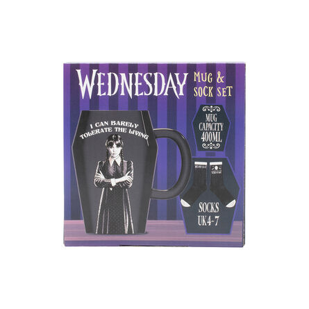 Κούπα με Κάλτσες Wednesday Mug & Sock Set Coffin Mug