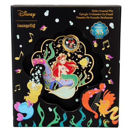 Συλλεκτική Καρφίτσα Loungefly Disney The Little Mermaid 35th Anniversary Life Is The Bubbles
