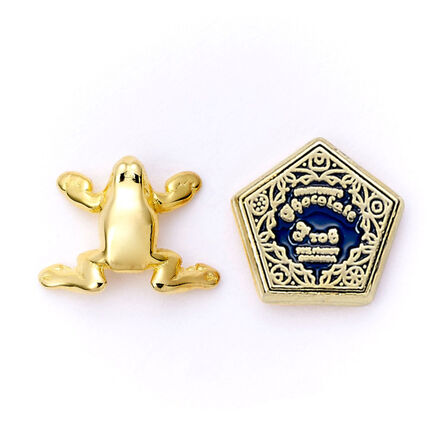 Σκουλαρίκια Harry Potter Chocolate Frog Gold Plated Stud Earrings