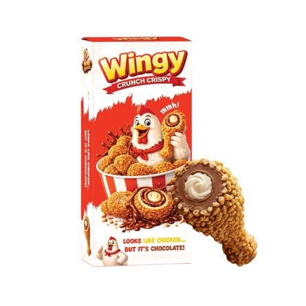 Σοκολατένιο Σνακ Wingy Crunch Crispy Chocolate