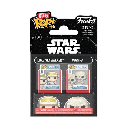 Φιγούρες Funko Bitty Pop! 2-Pack Disney: Star Wars - LukeSkywalker & Wampa