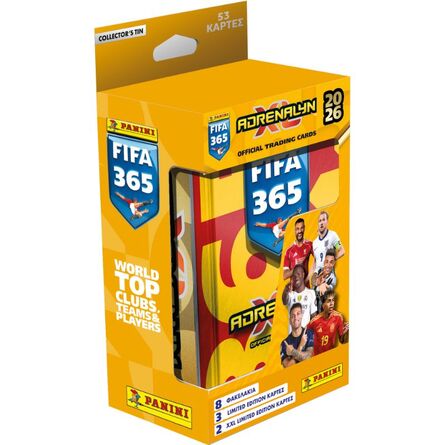 Panini Fifa 365 26 Adrenalyn Metal Classic Tin