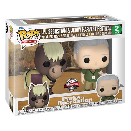 Φιγούρα Funko Pop! Parks and Recreation - Li'l Sebastian & Jerry Harvest Festival (Special Edition) 2-Pack