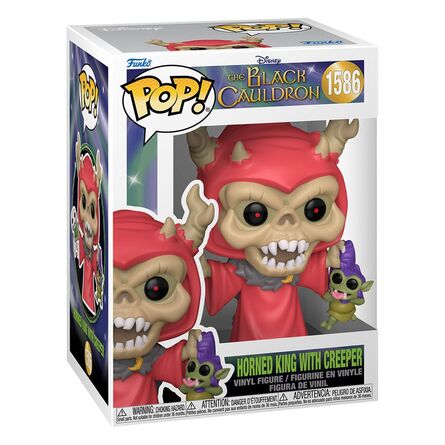 Φιγούρα Funko Pop! The Black Cauldron - Horned King with Creeper