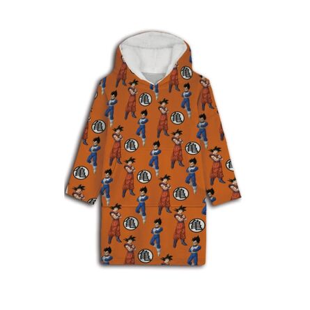 Παιδικό Πόντσο Dragon Ball Z Oversize Orange Poncho