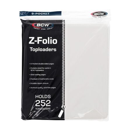 Άλμπουμ Καρτών Z-Folio 9 Pocket  LX Album White