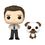Product Funko Pop! Parks & Recreation 15th Anniversary - Chris Traeger with Champion image