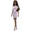 Product Mattel Barbie: Glitz Outfits - Dark Skin Doll with Pink Dress (HJR94) image