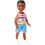 Product Mattel Barbie Club Chelsea Mini Doll - Small Dark Skin Boy Doll Wearing Removable Romper  Shoes with Brown Hair (HNY58) image