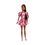 Product Mattel Barbie: Deluxe Style - Metallic Pink Dress Brown Hair with Dark Skin Doll (JFP41) image