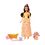 Product Mattel Disney Princess: Bella Bathe & Brush Dog - Fashion Doll (JFC42) image