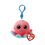 Product AS TY Beanie Boo's: Sheldon the Coral Octopus - Keychain Plush image