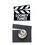 Product Looney Tunes Clapper Board Pin Badge image
