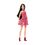 Product Mattel Barbie: Fashionista - Pink Leopard Print Dress Black Hair Doll #246 (JJN59) image