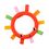 Product Fisher Price® Rainbow Ribbons Activity Ring (JKW56) image