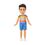 Product Mattel Barbie: Family &amp; Friends - Club Chelsea Rainbow Boy Mini Doll (JJB36) image