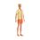 Product Κούκλα Mattel Barbie: Style - Ken Fashionistas Doll with Blond Hair, Yellow Polka-Dot Board Shorts with Yellow &amp; White Striped Shirt #252 (JJN66) image