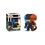 Product Funko Pop! 8-Bit Alien 2-Tone (Orange/Blue) (Exc) image