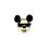 Product Disney Couture Essential Classic Retro Mickey Mouse Pin image