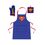 Product Superman Apron and Oven Glove image
