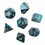 Product Gemini Steel-Teal/White Mini Polyhedral 7-Die Set image