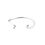 Product Disney Couture Little Mermaid White Gold-Plated Ursula Tentacle Bangle image