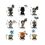 Product Μίνι Φιγούρα STAR WARS - Balloon - Assort 8 Figurines Cosbi BLIND BOX  1τμχ Τυχαία Επιλογή image