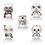 Product Φιγούρες Funko Pop! 5-Pack Disney Star Wars: Holiday (Special Edition) image