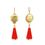 Product Disney Couture Mulan Statement Lantern with Red Tassels image