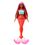 Product Κούκλα Mattel Barbie® Dreamtopia: Mermaid Orange - Black Skin Doll (HRR04) image