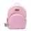 Product Τσάντα Πλάτης Disney Stitch and Angel Corduroy Pink Backpack image
