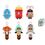 Product Disney Zootopia Nick & Judy Best Undercove Series Plush Keychain Blind Box(1pc) image