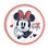 Product Παιδικό Πιάτο Disney Minnie Mouse Heart Full Non Slip Bicolor Premium Plate image