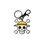 Product One Piece Skull Luffy Keychain image