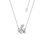 Product Disney Couture White Gold-Plated Hercules Muscle Necklace image