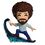 Product Youtooz Bob Ross Vinyl Figure Bob Ross Happy Accidents image