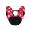 Product Τσάντα Χιαστί Loungefly Disney  Minnie Mouse Quilted Bow Head Cross Body Bag image