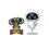 Product Funko Pop! Disney Wall-E and Eve (Special Edition) image